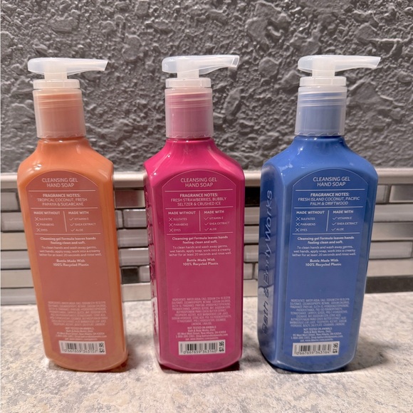 Bath & Body Works Cleansing Gel Hand Soap Bundle - Picture 2 of 2